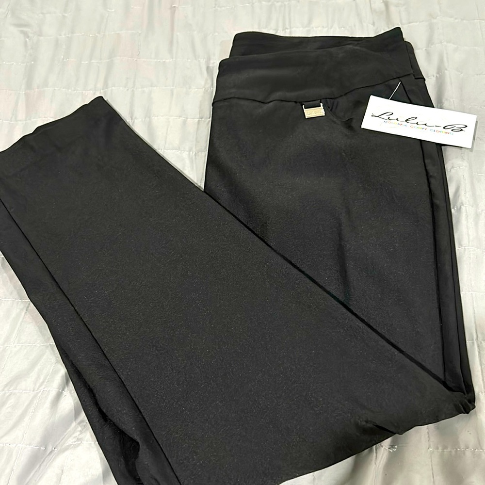 Ladies Lulu B Black Dress Pants size 16